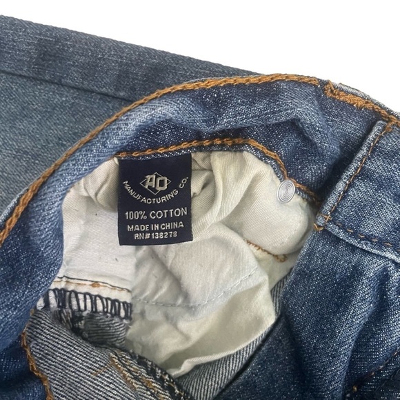 2012 American Legacy Amongst Others Slim Straight Denim Jeans 32x34 Medium Wash - Picture 7 of 12